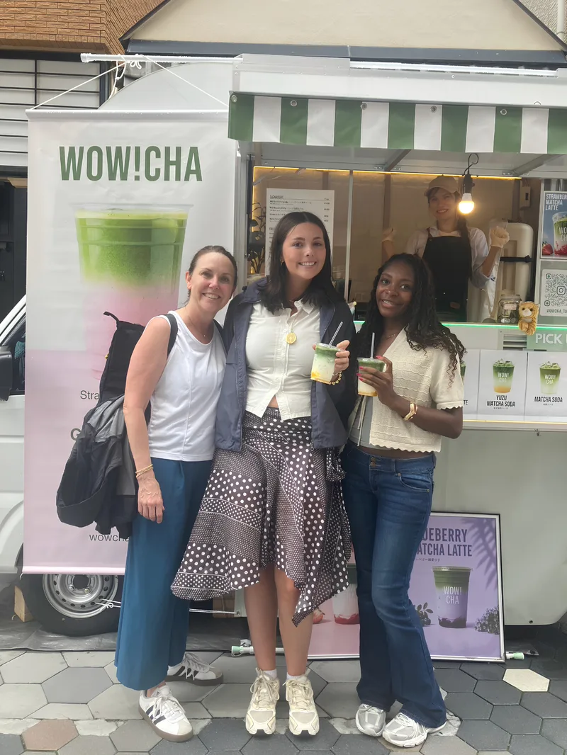WOW!CHA kitchen car at Asakusa Rokku Broadway