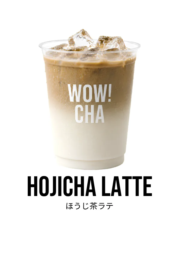 Hojicha Latte at WOW!CHA Asakusa, Tokyo