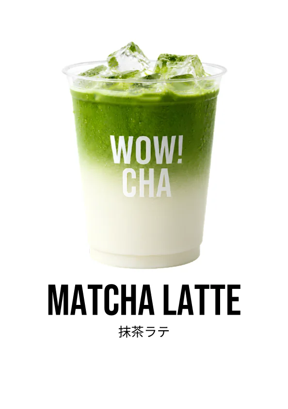 Matcha Latte at WOW!CHA Asakusa, Tokyo