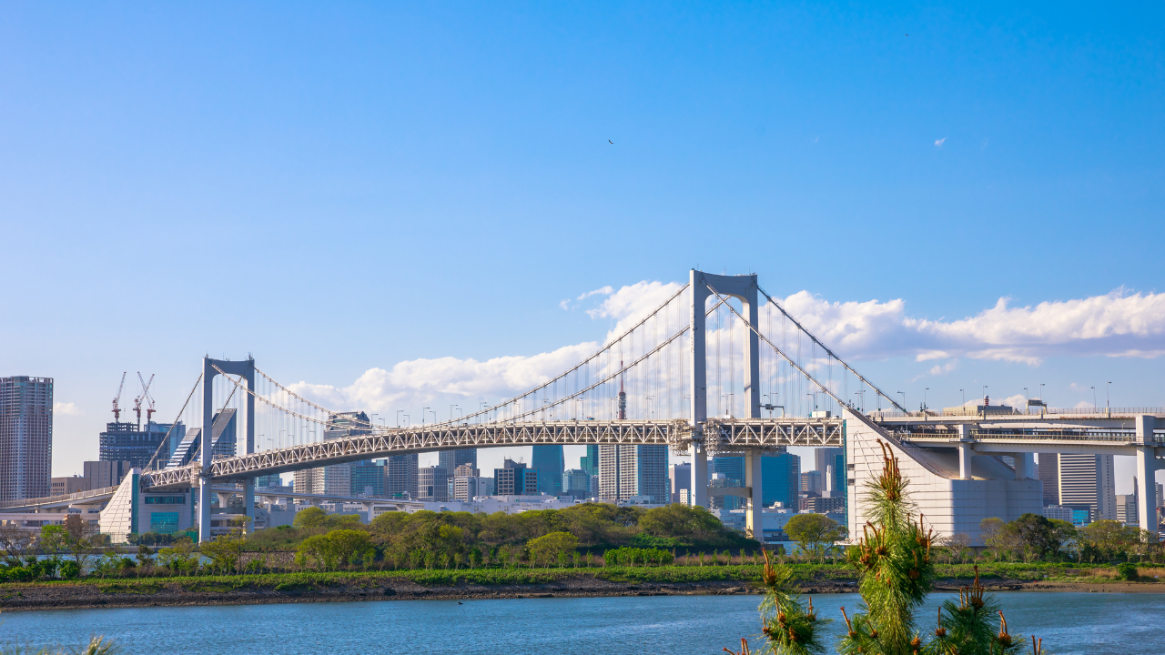 WOW!CHA kitchen car at Odaiba waterfront